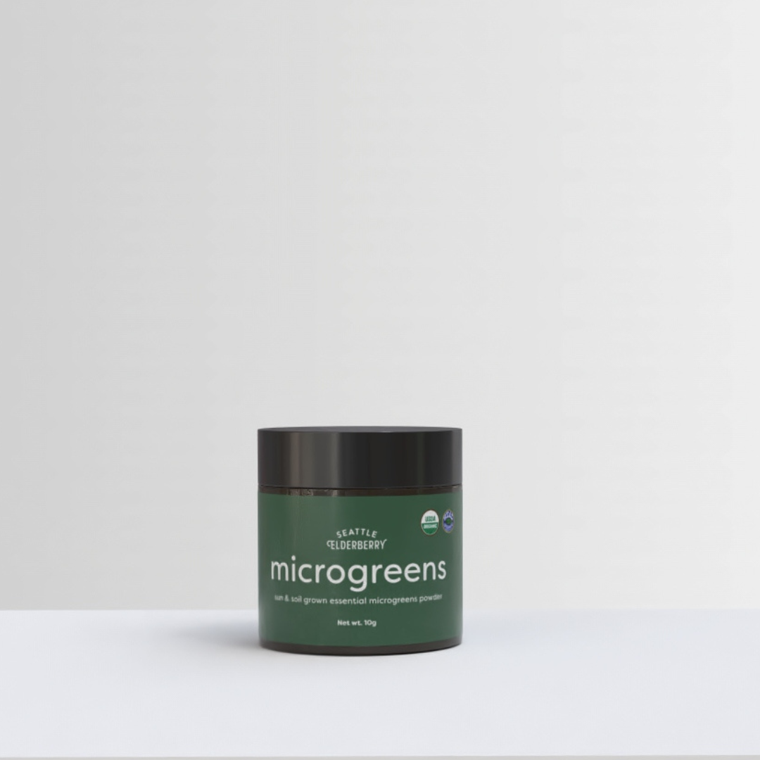 Organic Microgreens Powder (7 Servings in 1 Scoop!)