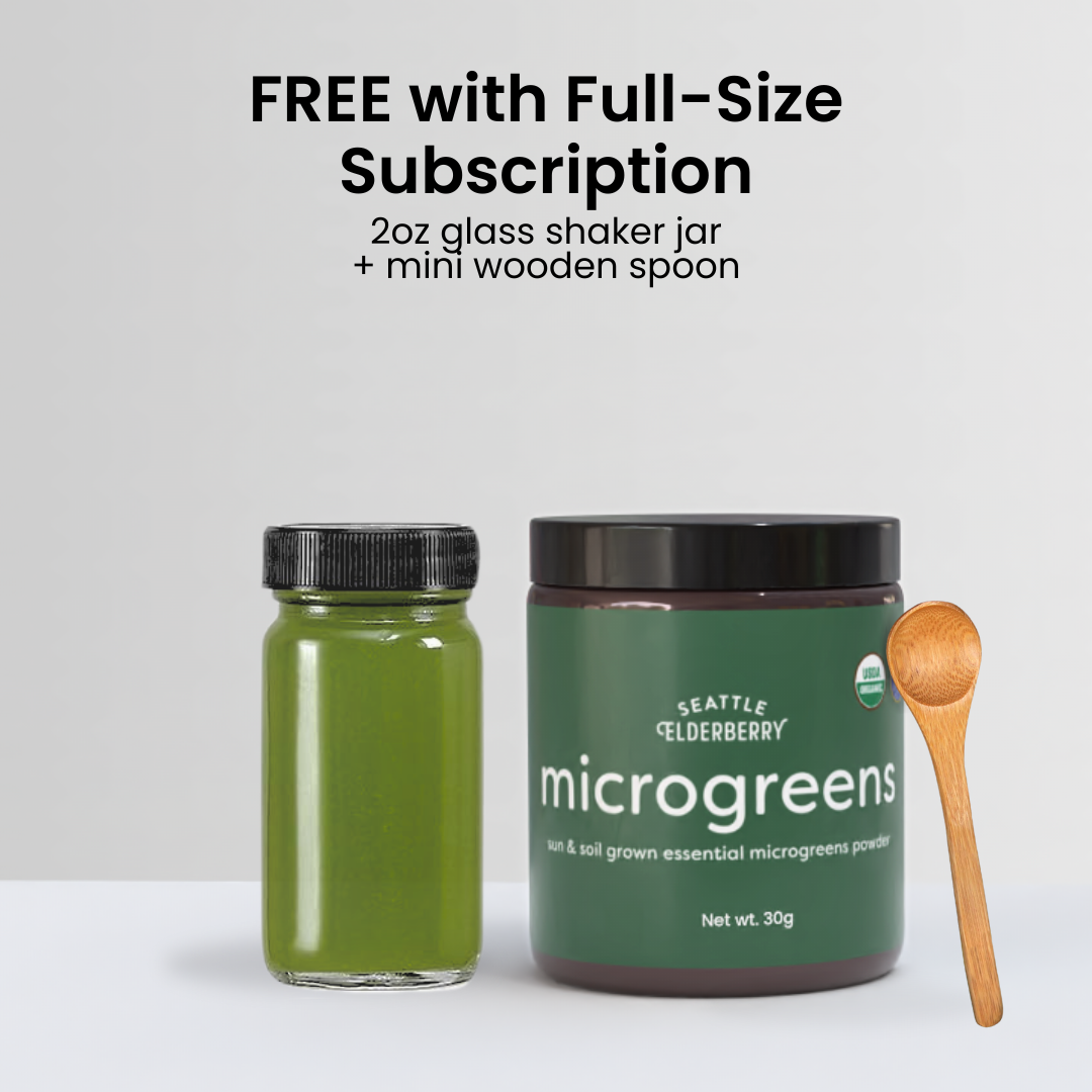 Organic Microgreens Powder (7 Servings in 1 Scoop!)