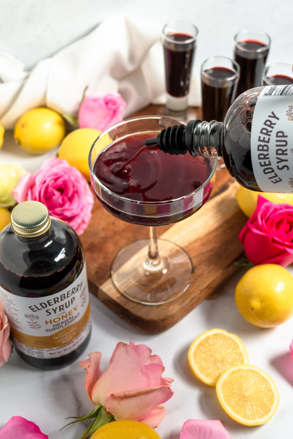 drink recipes with elderberry