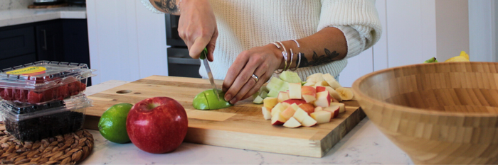 Chopping Fruit