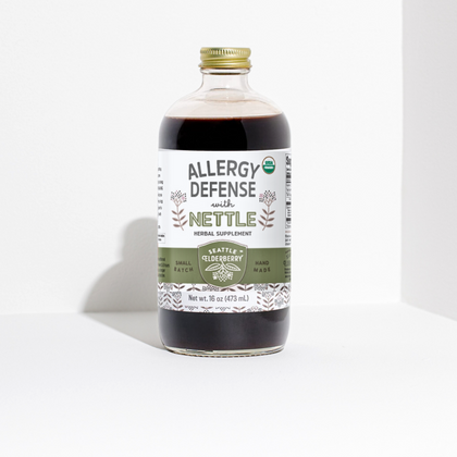 Allergy Defense Elderberry Syrup with Nettle