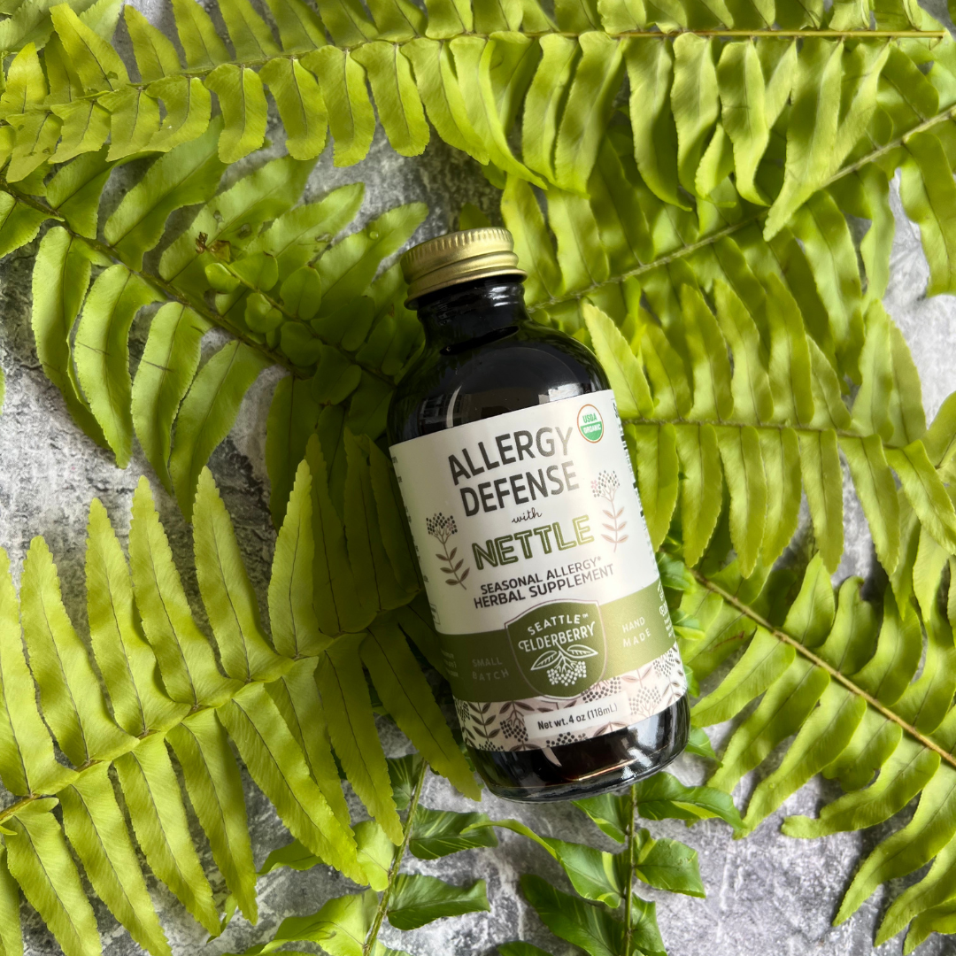 Allergy Defense Elderberry Syrup with Nettle