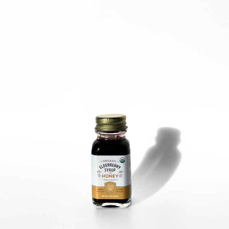 MINI Organic Elderberry Syrup 1oz
