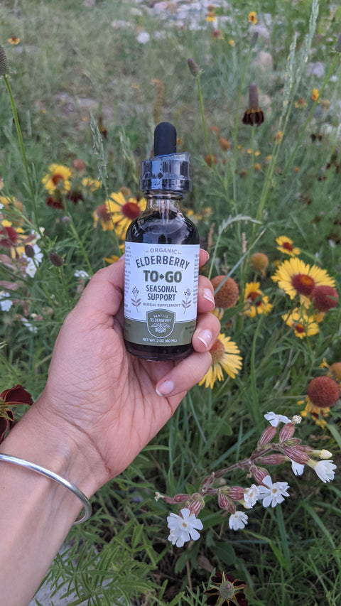 Organic Elderberry Tincture Two Pack