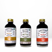 Organic Elderberry Syrup Trio