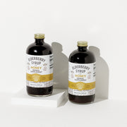 Organic Elderberry Syrup Two Pack - Seattle Elderberry, organic elderberry syrup