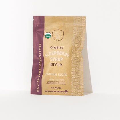 Original Diy Organic Elderberry Syrup Kit
