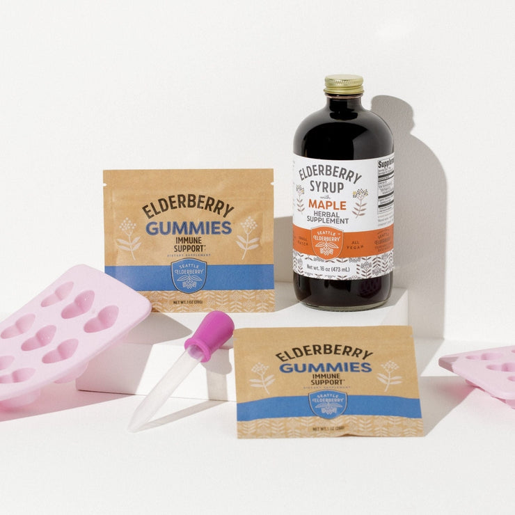 Elderberry Gummy Kits - Seattle Elderberry, organic elderberry syrup