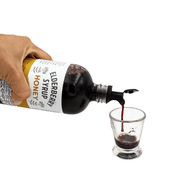 Mess-Free Pour Spout! - Seattle Elderberry, organic elderberry syrup