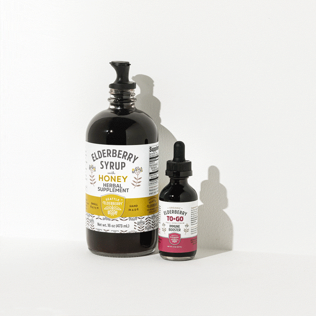 Starter Set - Seattle Elderberry, organic elderberry syrup
