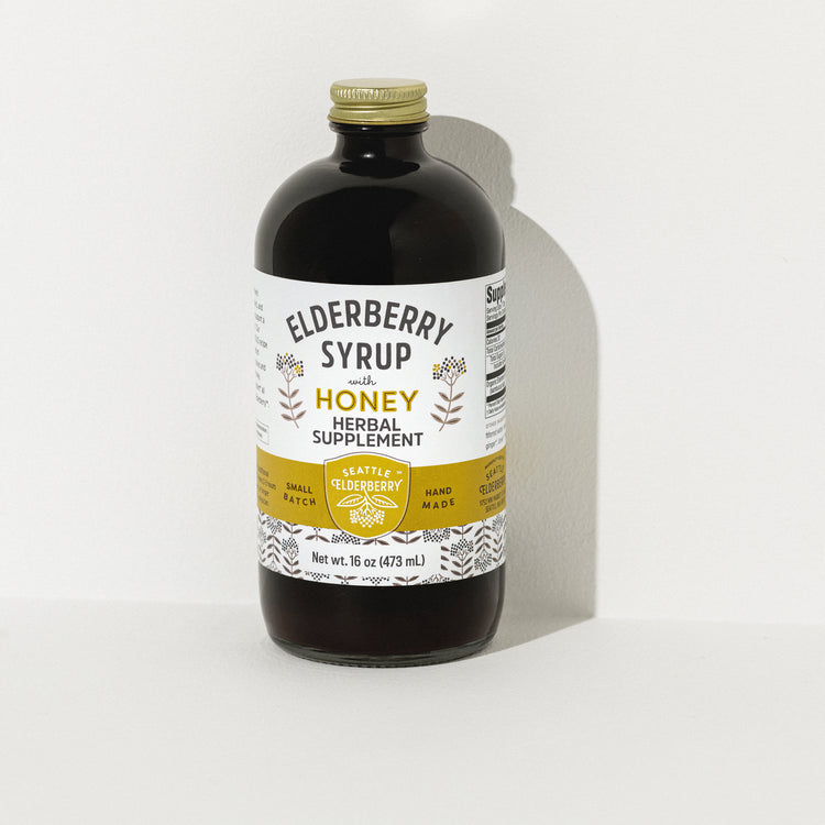 Whole Foods Honey 6 Pack - Seattle Elderberry, organic elderberry syrup