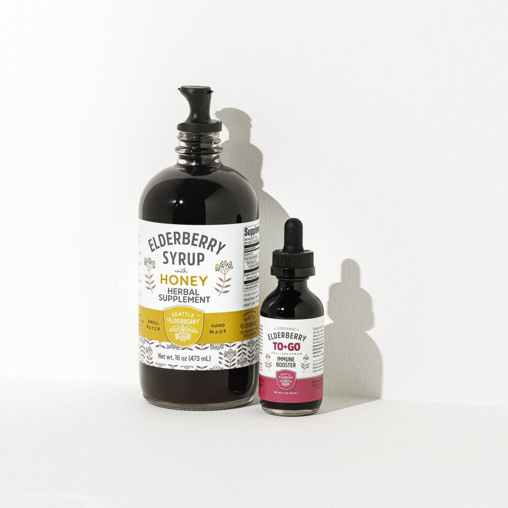 Starter Set - Seattle Elderberry, organic elderberry syrup